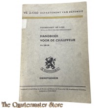 Voorschrift no 2-1360 Handboek voor de chauffeur 1965