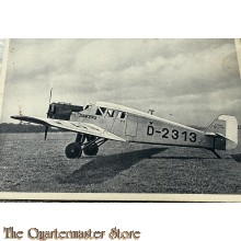 Junckers Fotokarte no 23 - Ganzmetall - Kabinen - Flugzeug Junkers-F 13
