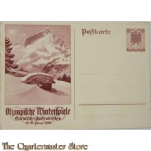 Postkarte Olympische Winter Spiele 