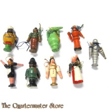 Spende abzeichen holzerne Figuren (Donation item WhW wooden puppets)