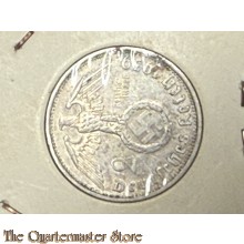 German 2 Mark 1939 silver Hindenburg