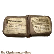 Dubbel verbandspakje landmacht 1940 (Double first aid pouch 1940 dutch army)