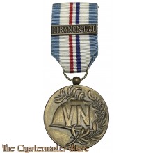 Nederlandse Herinneringsmedaille VN-Vredesoperaties "Libanon 1979" 
