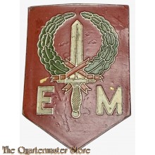 Metalen Mouw schild C- (1e) Divisie "7 December"