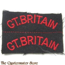 Shoulder flashes GT BRITAIN Navy