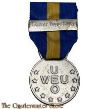  Western European Union (WEU) Mission Service Medal met de gesp (balk) voor Former Yugoslavia