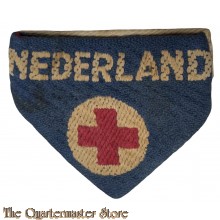 Ned Indie schuifpassant MVO Rode kruis embleem 