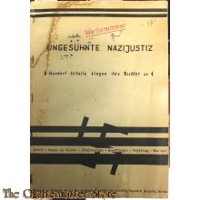Ungesühnte Nazijustiz Unbekannter Einband – 1960