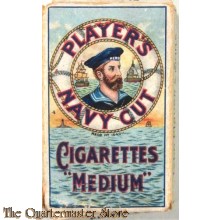 Doosje Navy Players cut medium (Players Navy cut medium tobacco sigarettes box)