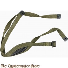Green Webbing chinstrap british paratrooper helmet (postwar)