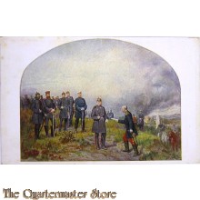 Postkarte 1914, Nach der Slacht bei Sedan 1870