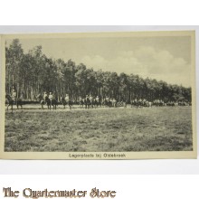 Prent briefkaart mobilisatie 1914 Legerplaats bij Oldenbroek