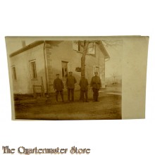 Photo 1916 4 Deutsche Soldaten 