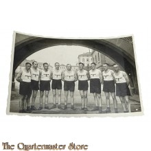 Photo 1941 Gruppe Wehrmacht Sportler