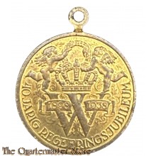 Penning 40 jarig Regeringsjubileum HKH Wilhelmina