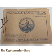 Boekje Nationale Landstormdag 's Gravenhage 27 sept 1928