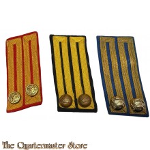 3 x kraagspiegels Ned Landmacht Cerrmonieel 