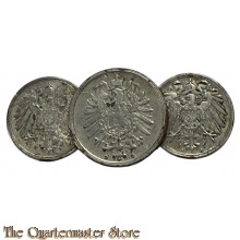 WK1 Patriotisher  Brosche