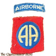 Mouw embleem 82e Abn Division WW2 (Sleeve badge 82nd Abn Division)