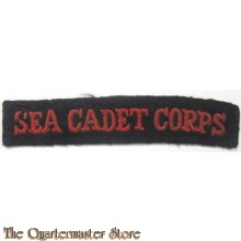 Shoulder  title Sea Cadet Corps Royal Navy