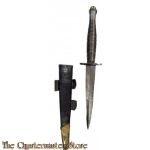 British 3rd model Fairbairn-Sykes Fighting Knife marked 3