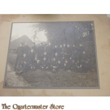 Foto soldaten/officieren groep 1905-10 30 x 24 cm