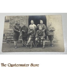 France - Postcard French soldiers drinking