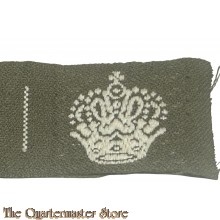 Arm rank badge Warrant Officer III Class (Brabants weefsel)