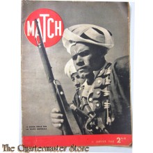 Magazine MATCH 11 janvier 1940 Le  Goum veille sur la piste imperiale