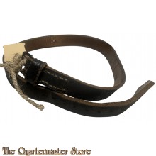 WH Packriemen fur Zeltbahn, Decke oder Mantel (WH Packstrap leather for shelterhalf, Blanket or Greatcoat) RB numbered