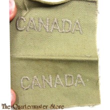 Shouldertitles Canada summer WW2 