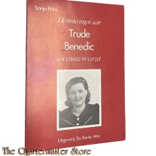 Book - Herinneringen aan Trude Benedic een vrouw in verzet