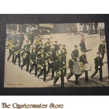 Prent briefkaart 1905 Het fanfare korps