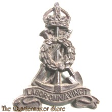 Cap Badge Labour Corps (Pioneers) plastic