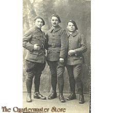 Postcard France 1914-18 3 Chasseurs Alpines 