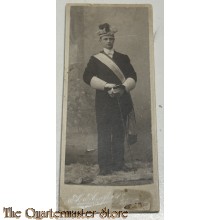 CDV 1914 Student mit Degen
