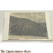 (Feld) Postkarte 1914 Gruppe Deutsche Soldaten 