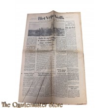 Krant Het vrije Volk 25 september 1945