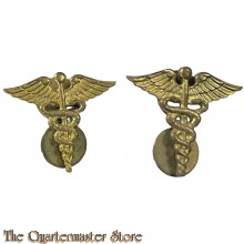 Collar insignia US Medic officers