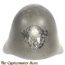 Danish Model 1923 Steel Army Helmet re-issued POLIZEI 