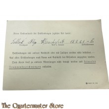 (Feld) Postkarte 1940 FPno  12261-E