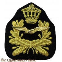 Pet embleem KLu (Cap badge Dutch Royal Airforce)