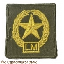 Stoffen Brevet - Militair Schuttersembleem Lichte Mitrailleur voor trui