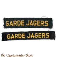 Garde Jagers straatnamen