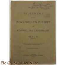 Voorschrift no 103d Regelement inwendige dienst