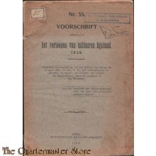 Voorschrift no. 55 Verlenen Militaire bijstand