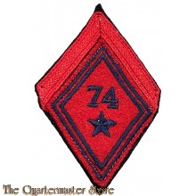 France - sleeve patch chevron model 45  74 Regiment Artillerie