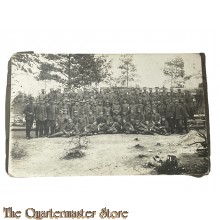 (Photo) Postkarte 1916 Large group of German Soldiers