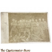 PostkarteStudio photo 1914-1918 Gruppe Soldaten rauchend