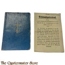 Katholisches Gesangbuch fur die Kriegsmarine 1941 (Catholic Songbook of the Kriegsmarine)